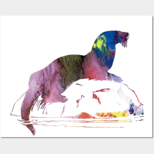 Otter Posters and Art